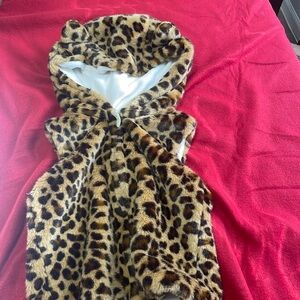 Cheetah print jacket